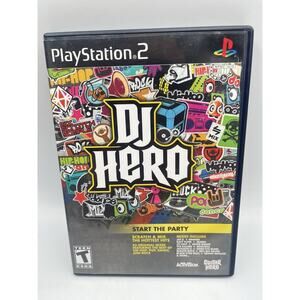 Dj Hero PS2 Playstation 2 Game
